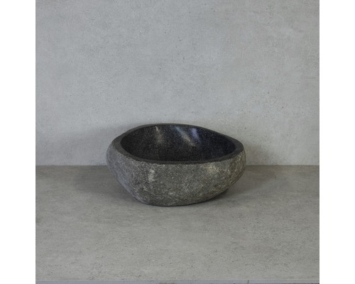 Umývadlo na dosku Riverstone S žula prírodný kameň sivá 30 x 30 x 15 cm 12108010