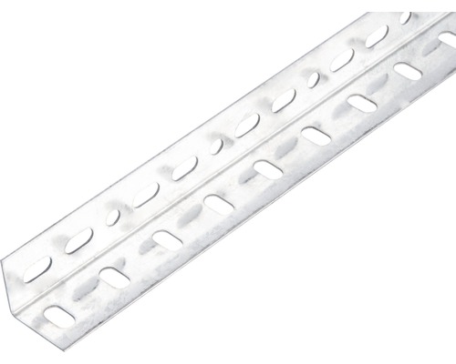 L profil Conceptor perforovaný pozinkovaný 35x35x1 mm, 1m Dierovaný uholník z kovu