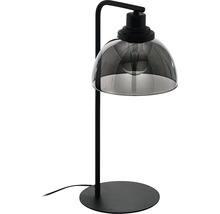 Stolná lampa so skleneným tienidlom