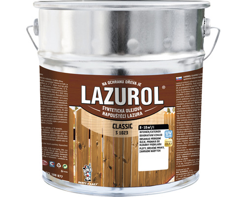 Lazúra na drevo Lazurol Classic S1023 022 palisander 9 l-0