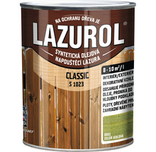 Lazúra na drevo Lazurol Classic S1023 zelená jedľová 0,75 l-thumb-0