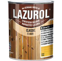 Lazúra na drevo Lazurol Classic S1023 pínia 0,75 l