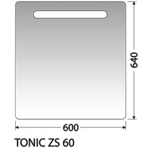 Zrkadlová skrinka Intedoor TONIC ZS 60 L-thumb-0