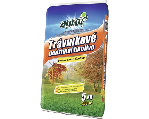 Jesenné trávnikové hnojivo Agro 5 kg