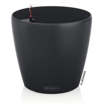 Samozavlažovací kvetináč Lechuza Classico Color plast Ø 21 v. 20 cm tm.sivý
