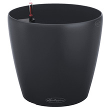 Samozavlažovací kvetináč Lechuza Classico Color plast Ø 21 v. 20 cm tm.sivý