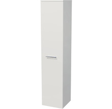 Vysoká skrinka s jednými dvierkami a úchytkou