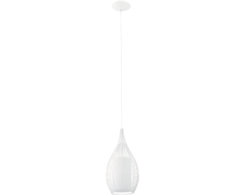 Závesná lampa s kvapkovitým tienidlom