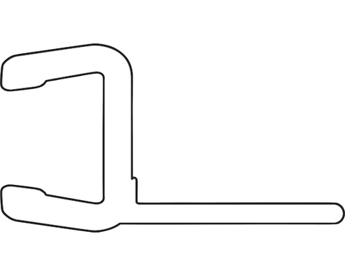 Profilová lišta na zavesenie