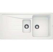 Granitový drez Blanco Sona 6S biely