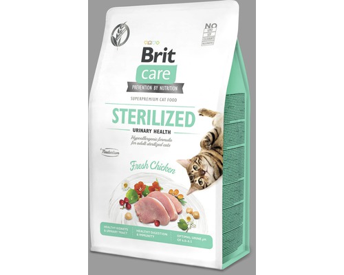 Granule pre mačky Brit Care Cat Grain-Free Sterilized Urinary Health 400 g