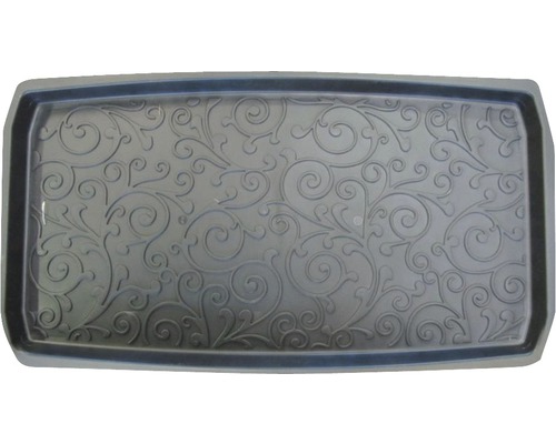 Odkvapkávacia miska na topánky s kvetinovým vzorom