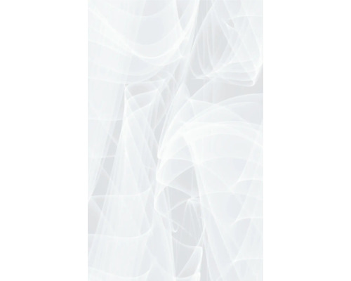 Statická fólia priehľadná Glasdekor Static Premium Murano 45x150 cm Abstraktný biely vzor
