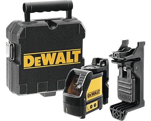 DeWalt líniový laser s prepravným kufríkom a držiakom