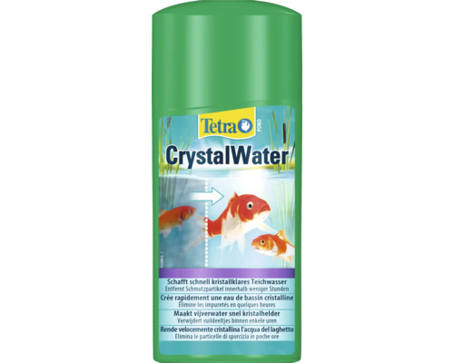 Prípravok na úpravu vody Tetra CrystalWater 500 ml Tetra Crystal Water pre rýchle čistenie jazierkovej vody