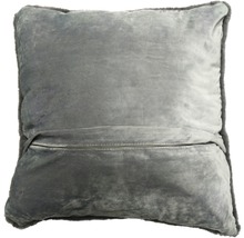 Štvorcový vankúš so zipsom