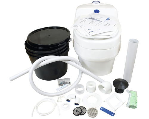 Separett toaleta s príslušenstvom a zbernou nádobou