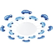 Detská lampa do izby s motívmi áut