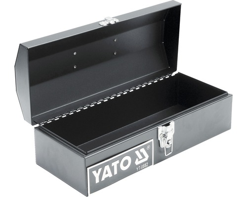 Otvorená kovová bedňa na náradie s logom Yato