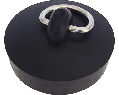 Umývadlová zátka gumová čierna ø 39 mm