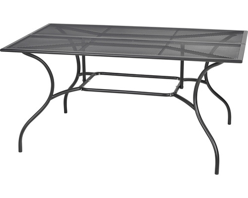 Záhradný stôl Rojaplast ZWMT-83 150x90 cm kovový s drôtenou doskou