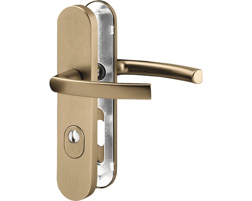 Dverová kľučka s dlhým štítkom pre interiérové dvere