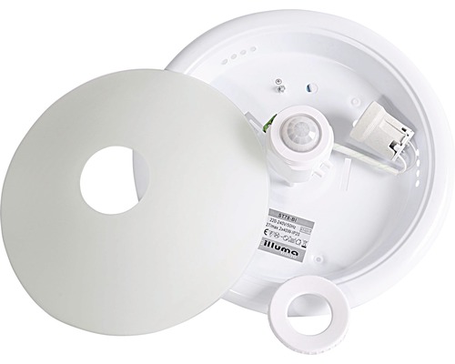 Vnútorné svietidlo s pohybovým senzorom a objímkou žiarovky