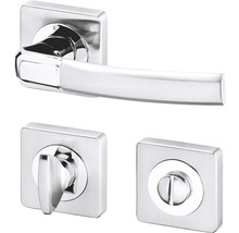 Sada kľučiek na dvere so zámkom a kľúčom