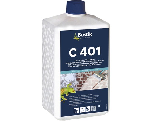 Bostik C 401 odstraňovač solí v jednolitrovej fľaši