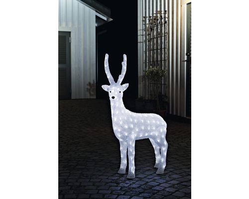 Dekorácia Konstsmide sob akrylový 160 LED 105 cm studené biele svetlo