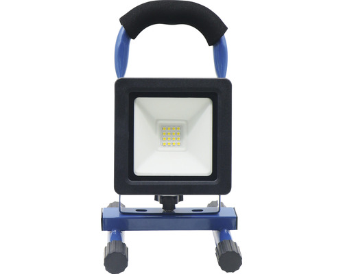 LED stavebný reflektor s držadlom a nastaviteľným stojanom