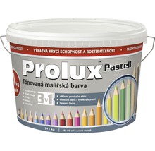 Farba na stenu Prolux Pastell 0147 sivá 7 kg + 1 kg