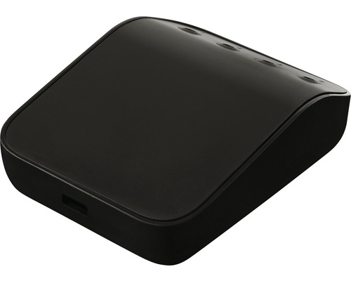 Čierny Smart Home Hub na ovládanie inteligentných zariadení