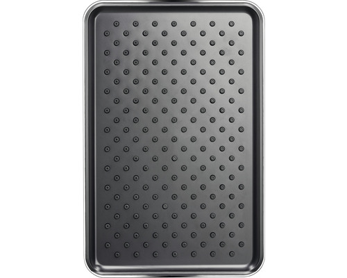 Obdĺžnikový plech na pečenie s nepriľnavým povrchom a nopkovou štruktúrou