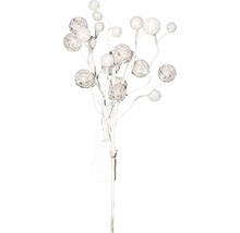 Dekoratívna vetva s umelými guľovitými bobuľami