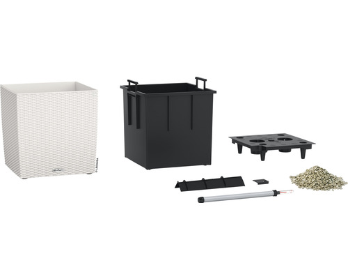 Sada kvetináčov s vnútornou nádobou, zavlažovacím systémom a príslušenstvom