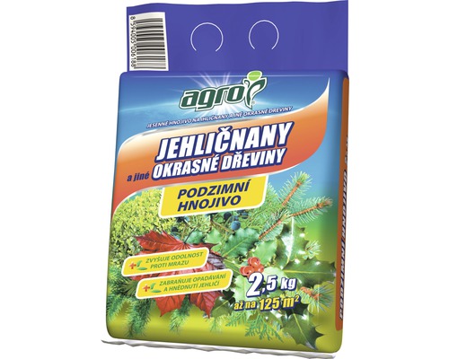 Jesenné hnojivo pre ihličnany Agro 2,5 kg