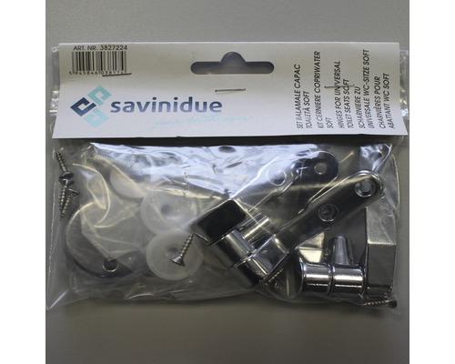 Savinidue Pánty pre univerzálne WC sedadlá mäkké v sade