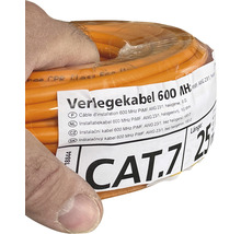 Dátový kábel CAT.7 25m oranžový-thumb-0
