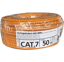 Dátový kábel CAT.7 50m oranžový-thumb-0