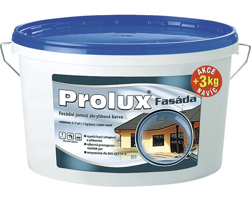 Fasádna farba Prolux biela 18 l-0