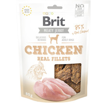 Brit Meaty Jerky Kuracie Real Fillets pre psov, 80 gramov