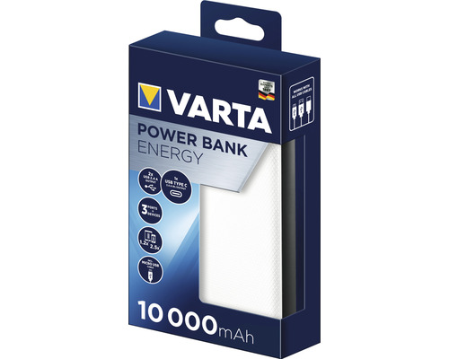 Varta Powerbank s kapacitou 10000 mAh v balení