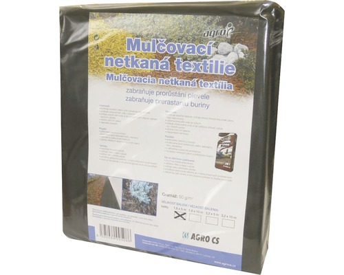 Balené mulčovacie rúno na kontrolu buriny