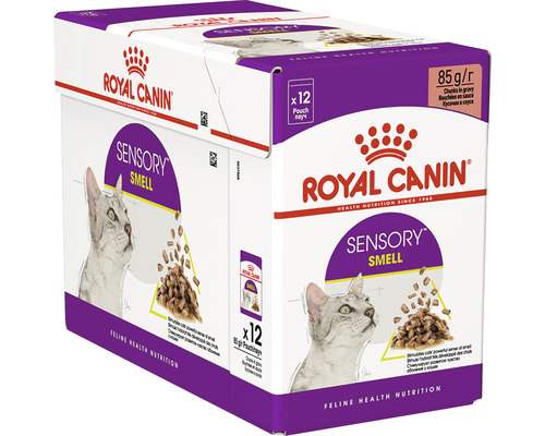 Krmivo pre mačky Royal Canin Sensory Smell, 12 kusov