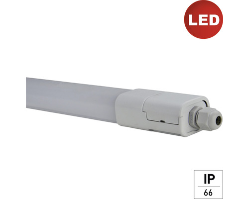 LED pracovné vodotesné svietidlo E2 IP65 24W 2200lm 4000K 1200mm sivé-0