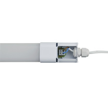 LED pracovné vodotesné svietidlo E2 IP65 24W 2200lm 4000K 1200mm sivé-thumb-3