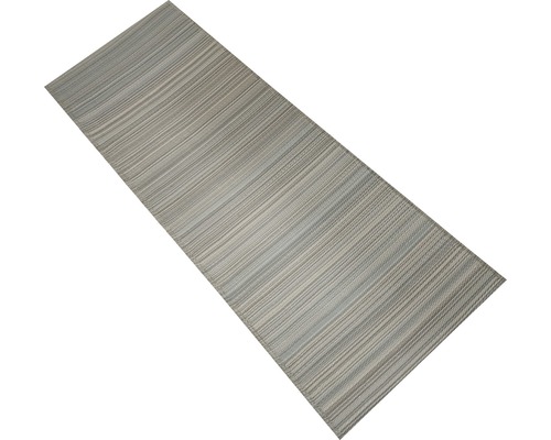 Behúň Outdoor sivý pruhy 75x200 cm