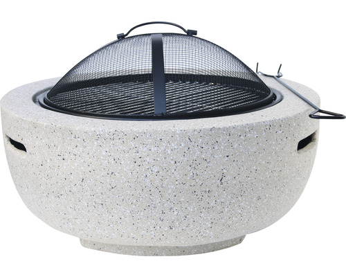 Ohnisko s lapačom iskier a pohrabáčom