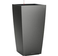 Vysoký sivý kvetináč so zavlažovacím systémom